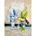 air helium inflatable astronaut alien foil balloon 3d